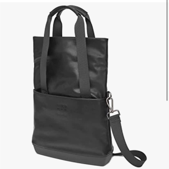 Moleskine Black Foldover Tote NWT - Picture 2 of 7